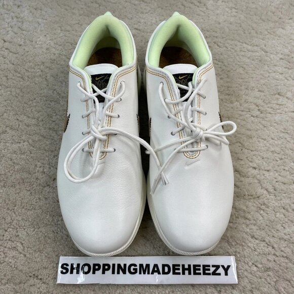 [US 6] NIKE AIR ZOOM VICTORY TOUR 2 NRG CORK GOLF SHOES CLEATS Cream Volt Green